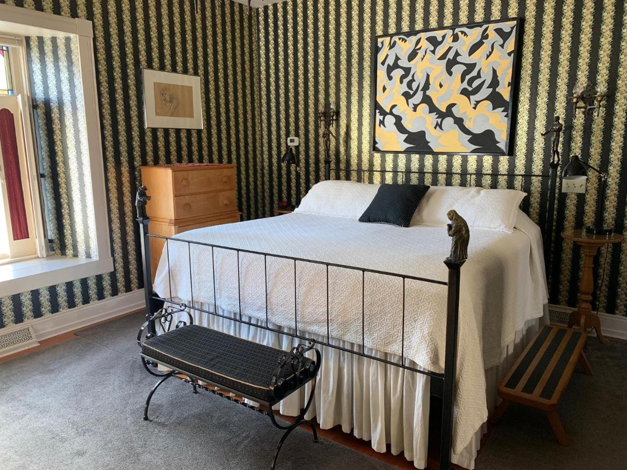 Abe'S Spring Street Guest House Galena Bagian luar foto